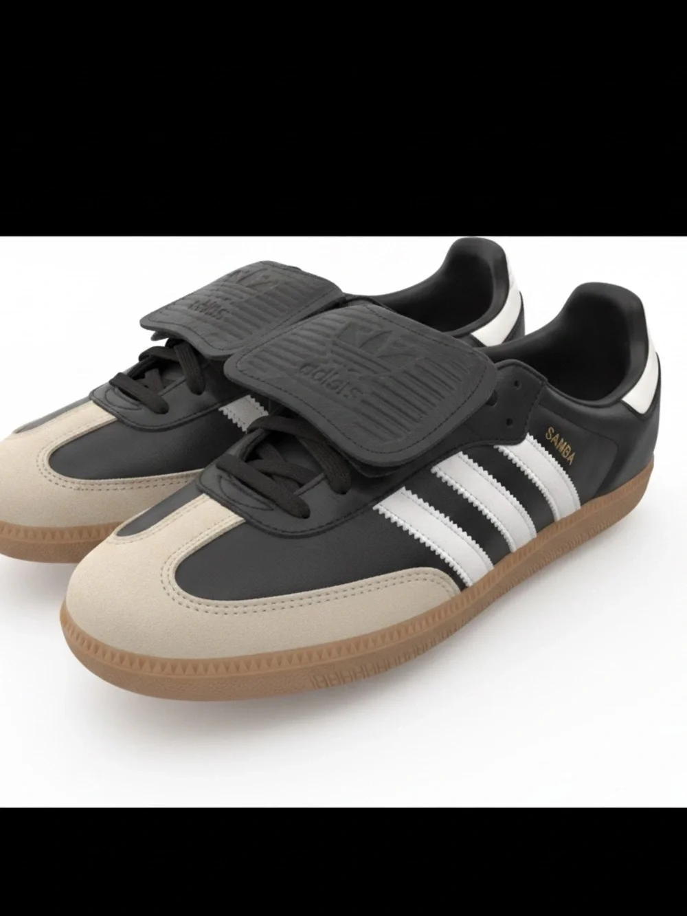 Adidas Samba LT W Black White Gum Sneakers Women’s Size 9 NWT IN box - Picture 2 of 6